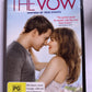 The Vow (DVD, 2012) Channing Tatum, Rachel McAdams Region 4