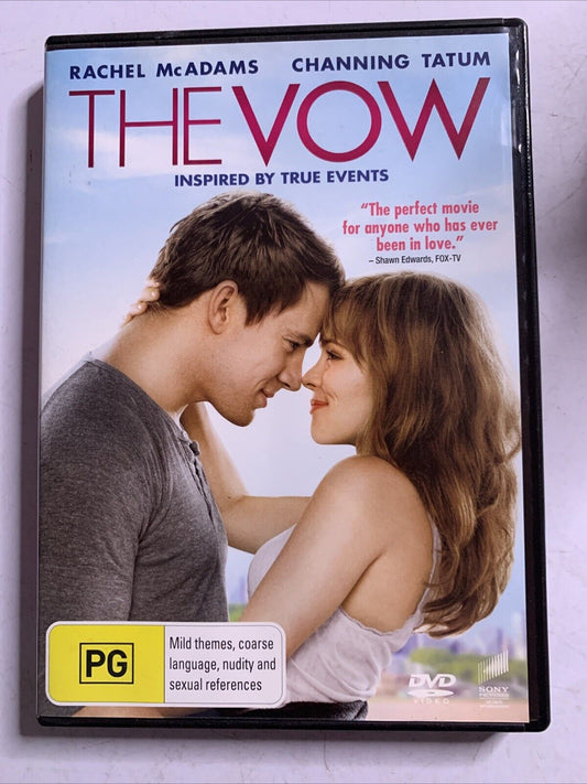 The Vow (DVD, 2012) Channing Tatum, Rachel McAdams Region 4