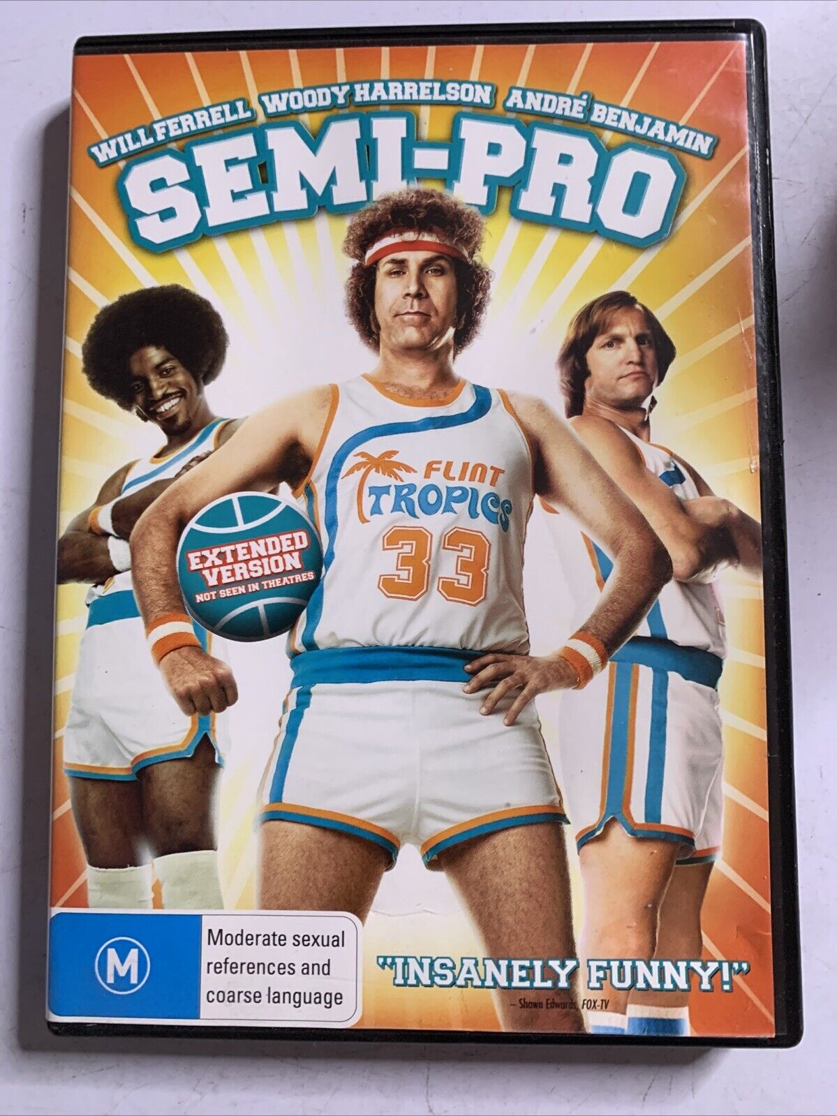 Semi-Pro (DVD, 2008) Woody Harrelson, Will Ferrell Comedy Region 4