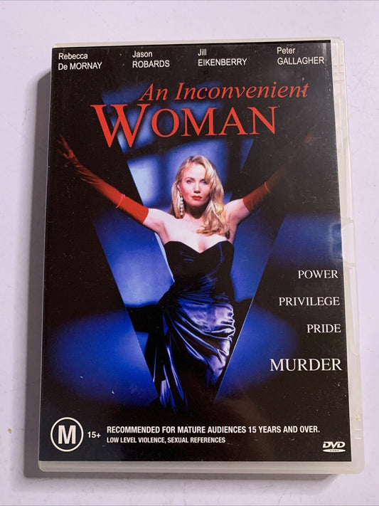 An Inconvenient Woman (DVD, 1991) Rebecca De Mornay, Jason Robards  Region 4