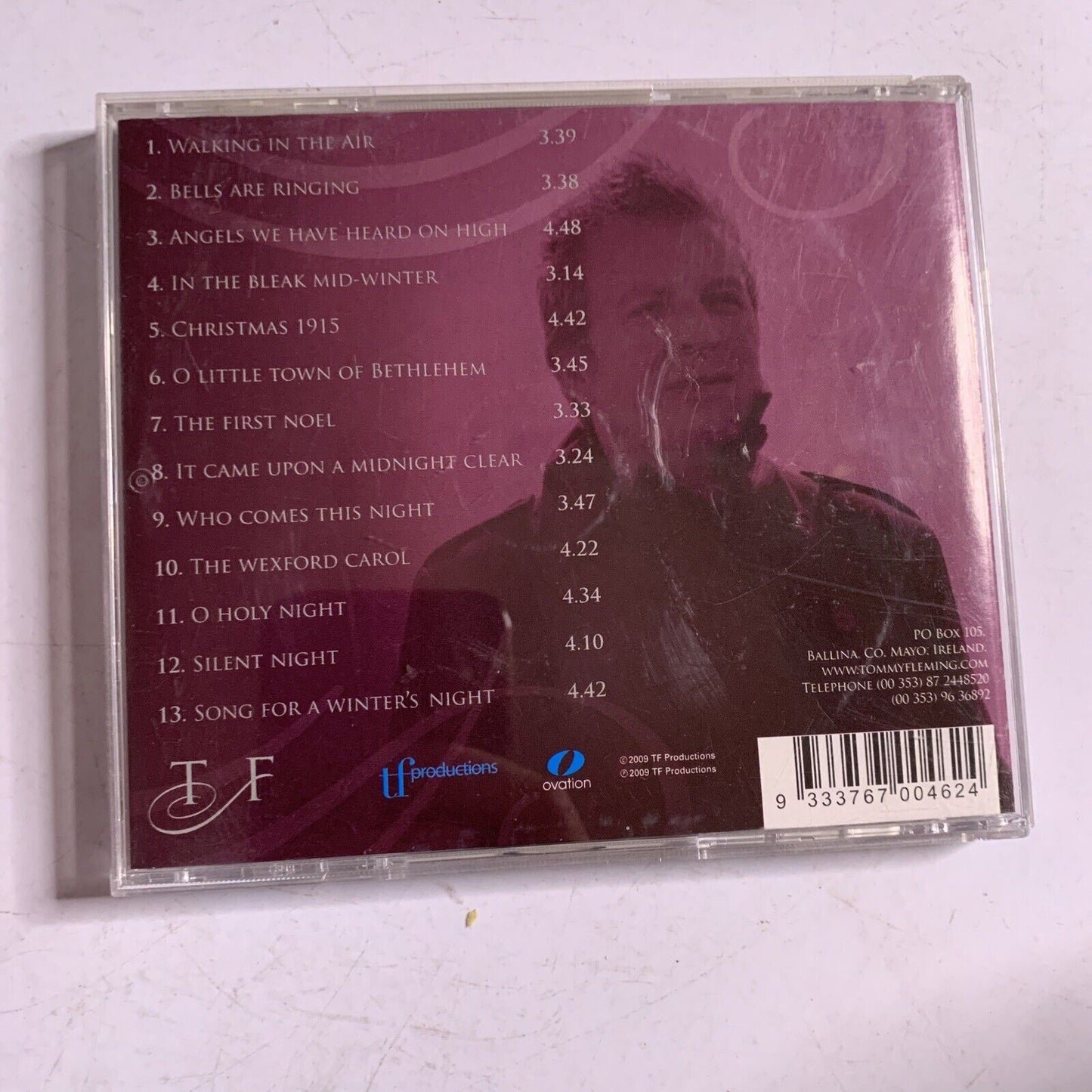 Tommy Fleming – The Christmas Album Songs For The Season (CD, 2009) Album