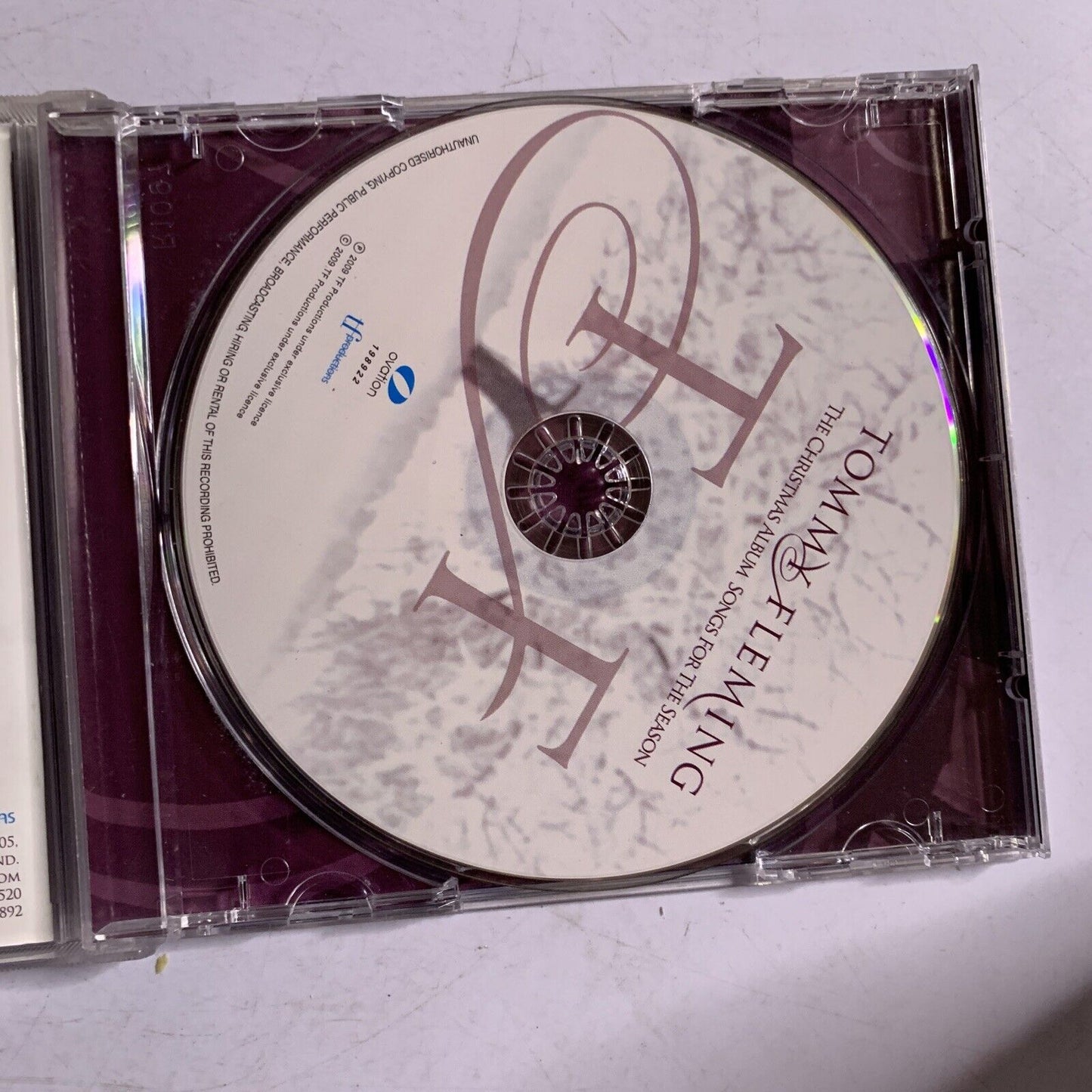 Tommy Fleming – The Christmas Album Songs For The Season (CD, 2009) Album