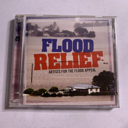 Flood Relief Artist For The Flood Appeal (CD, 2011, 3-Disc) Album