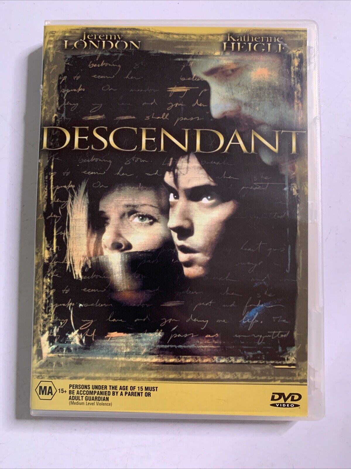 Descendant (DVD, 2003) Nick Stabile, Katherine Heigl, Jeremy London  Region 4
