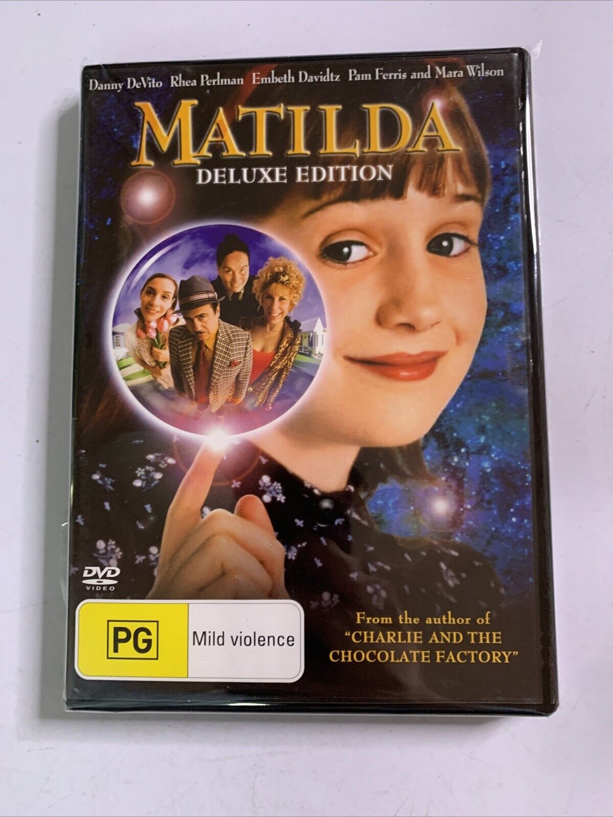 Matilda Deluxe Edition (DVD, 1996) Mara Wilson, Danny DeVito Region 4  NEW