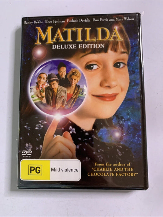 Matilda Deluxe Edition (DVD, 1996) Mara Wilson, Danny DeVito Region 4  NEW