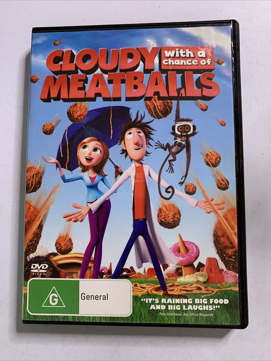 Cloudy with a Chance of Meatballs (DVD, 2009) Animated Film  Region 4