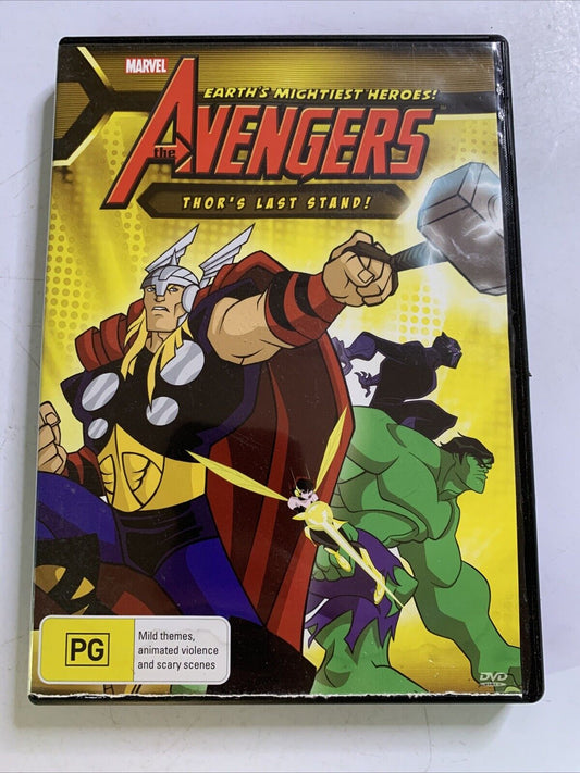 The Avengers Thors Last Stand (DVD, 2011) Animation Region 4