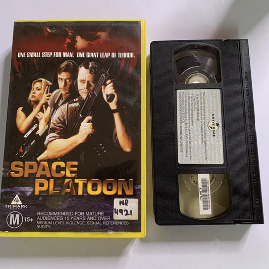 Space Platoon (VHS, 1996) PAL Warwick Davis, Brent Jasmer, Jessica Collins