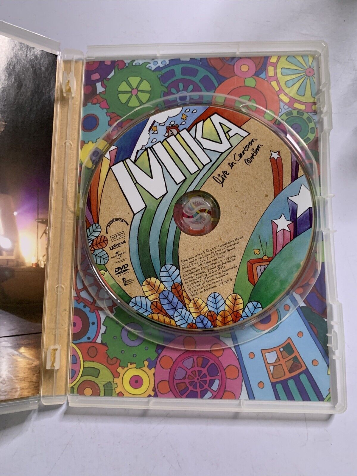 MIKA Live in Cartoon Motion (DVD, 2007) All Regions Retro Unit