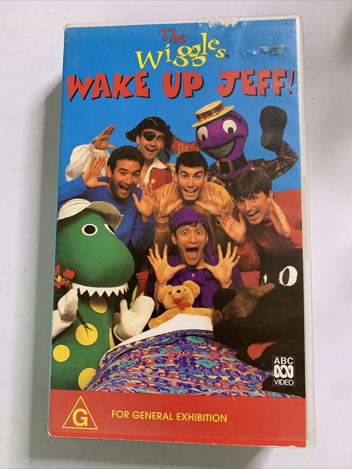The Wiggles: Wake Up Jeff Original (VHS, 1996) PAL ABC For Kids