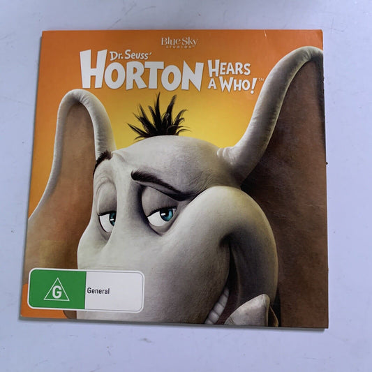 Dr. Seuss' Horton Hears A Who (DVD, 2008) Animated Film  Region 4