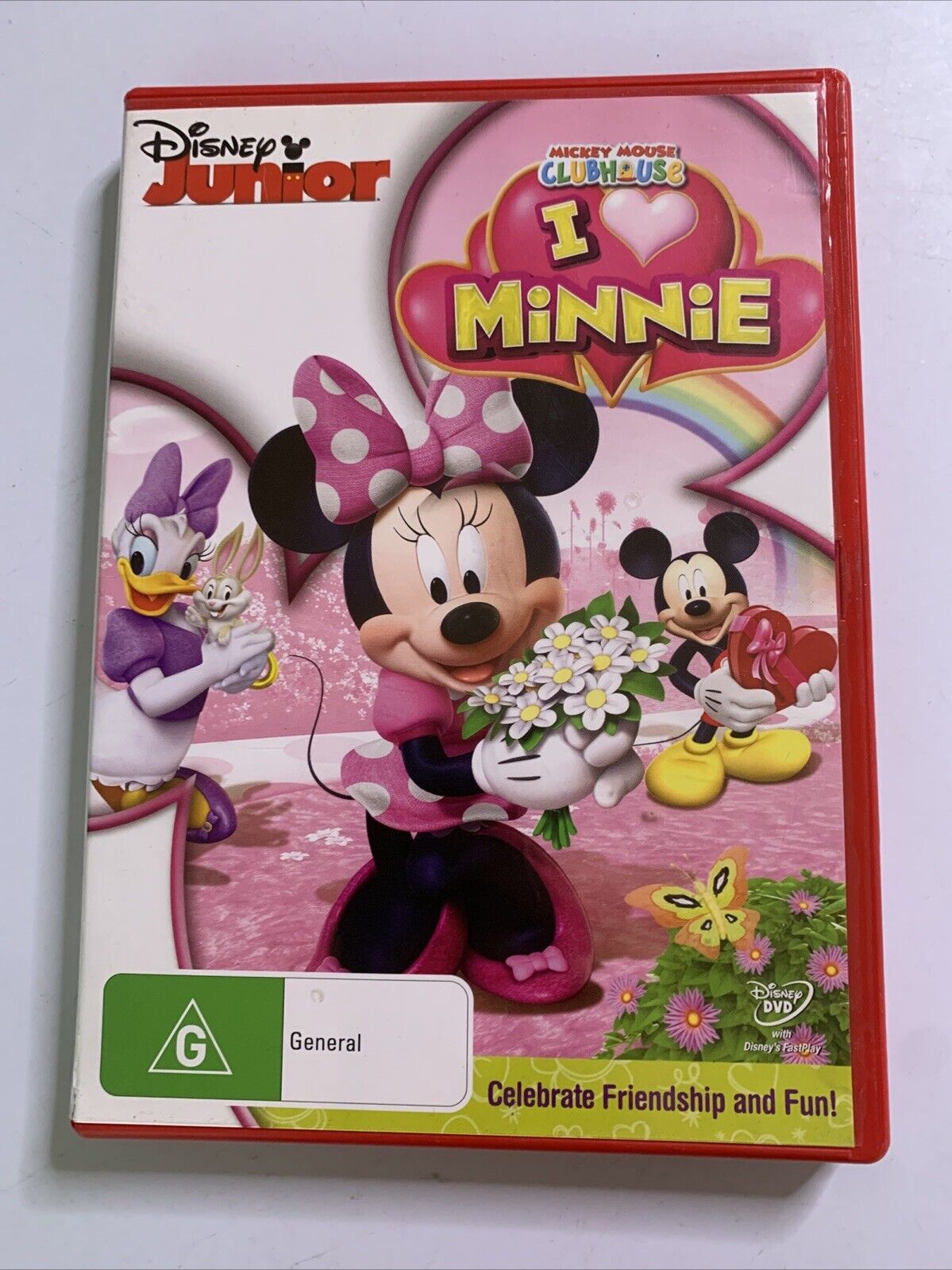 Mickey Mouse Clubhouse I Love Heart Minnie (DVD, 2011) Disney Animation Region 4