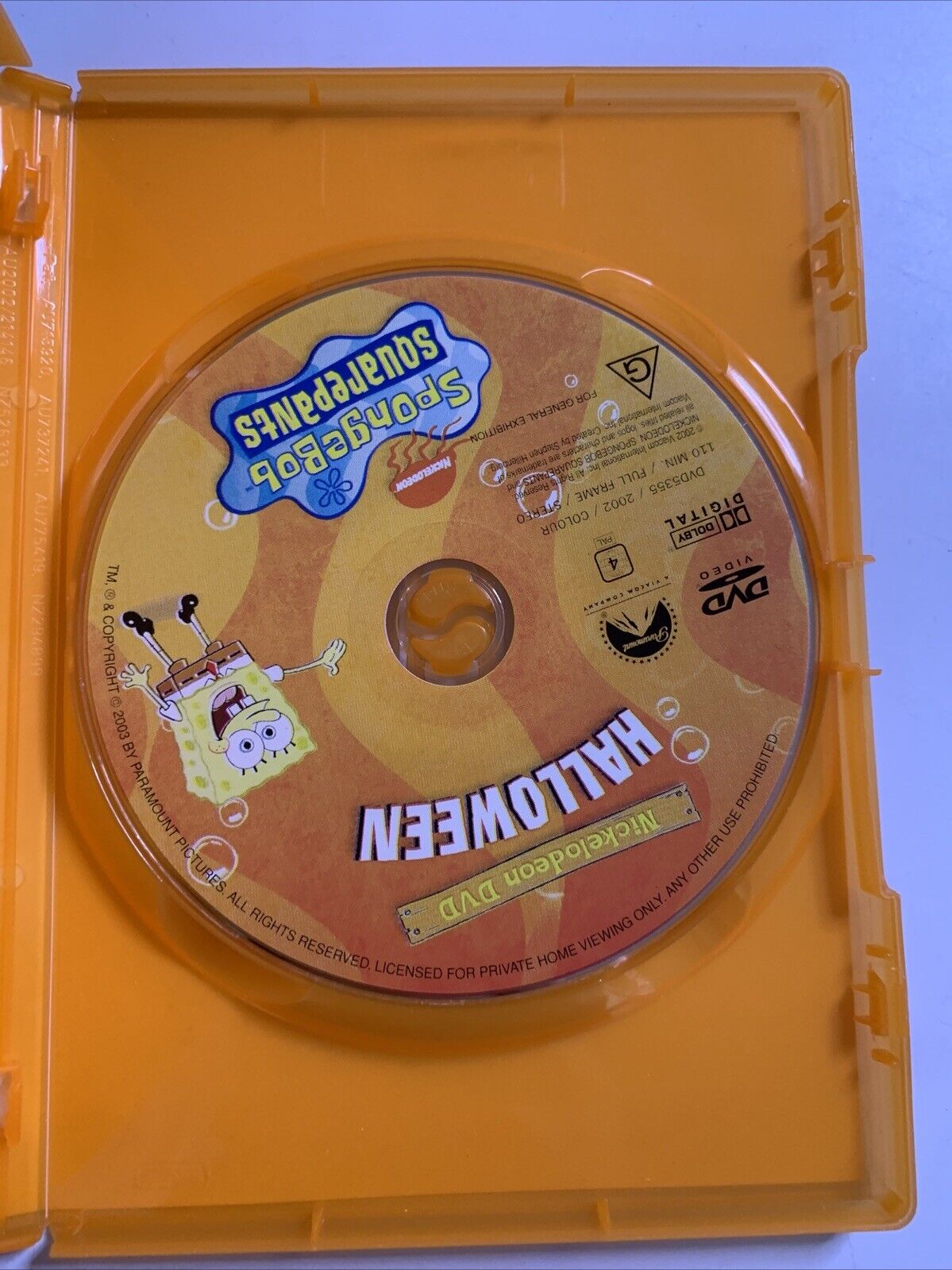 SpongeBob SquarePants Halloween (DVD, 2009) Nickelodeon Animation Region 4
