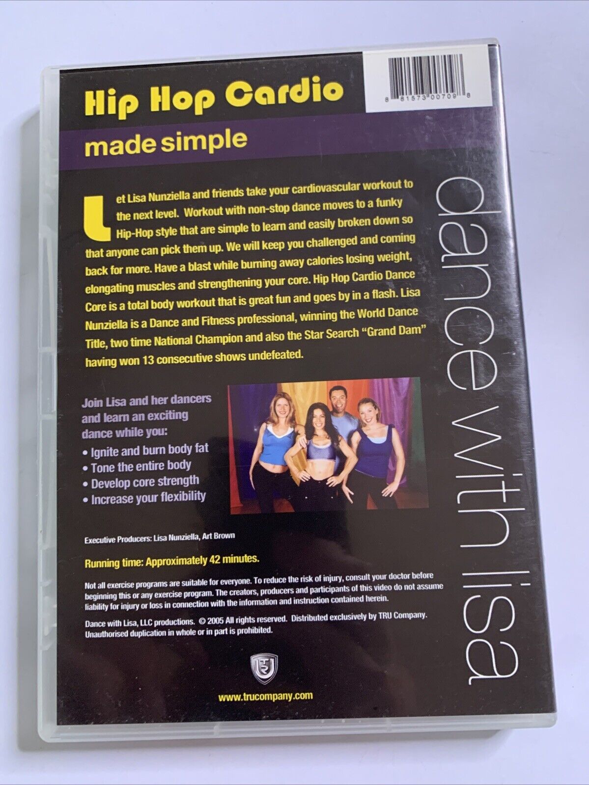 Dance with Lisa Made Simple : Hip Hop Cardio (DVD, 2005) All Regions