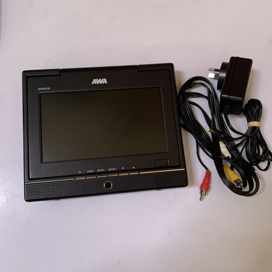 AWA LCD 7" Monitor Screen With Power Supply PDVD-166HD