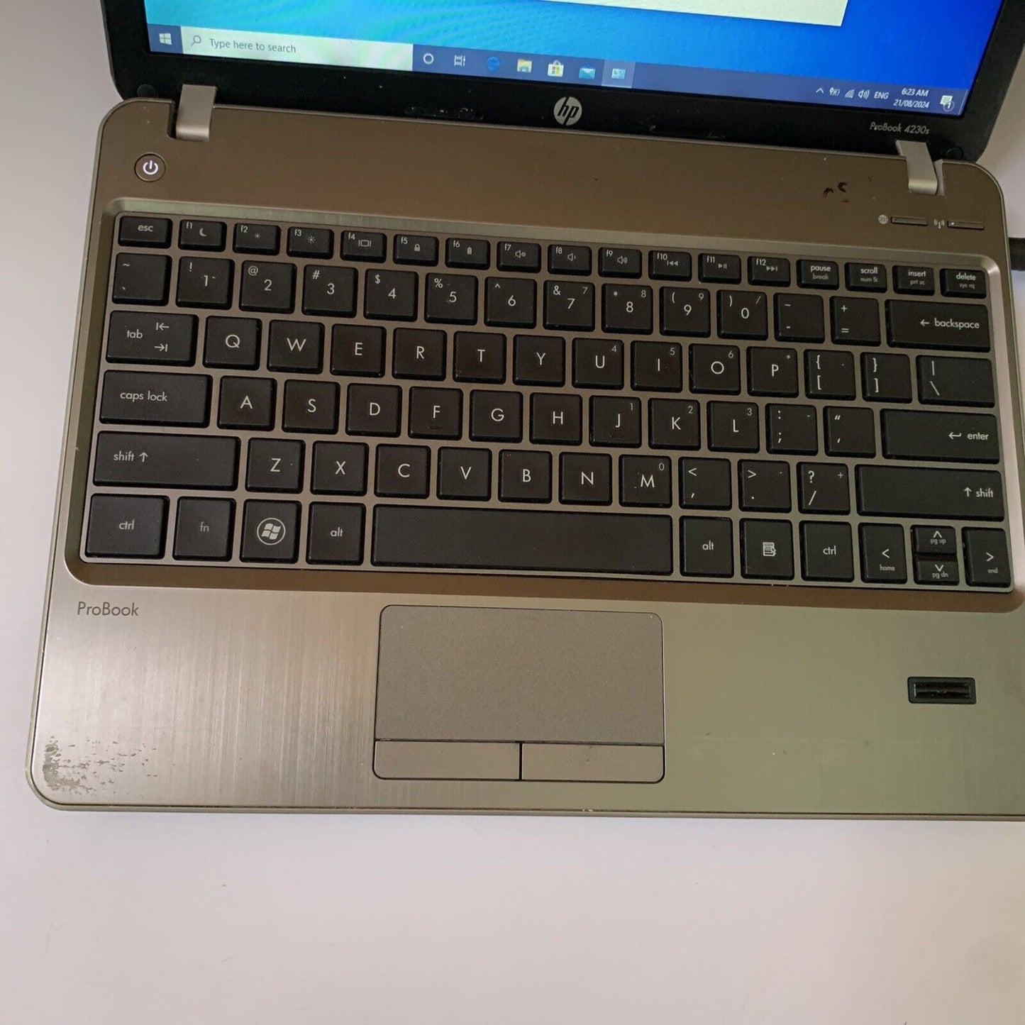 HP ProBook 4230s Laptop Intel B810 1.6Ghz 2GB 230GB *Flat Battery No PowerSupply