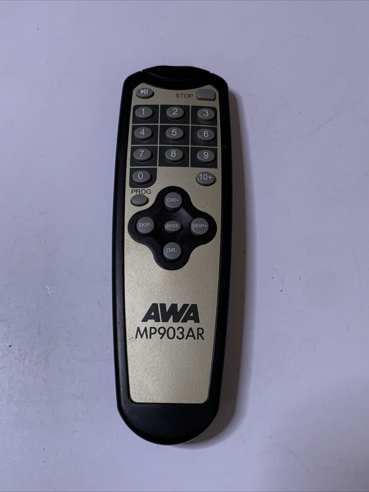 Genuine AWA MP903AR Remote Control *No Battery Lid – Retro Unit