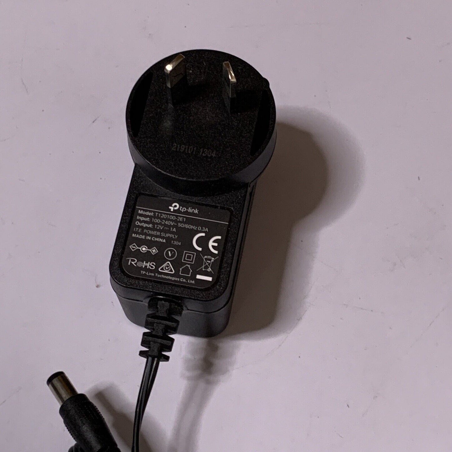 Genuine TP-Link T1200100-2E1 Power Supply 12V 1A AC Adapter