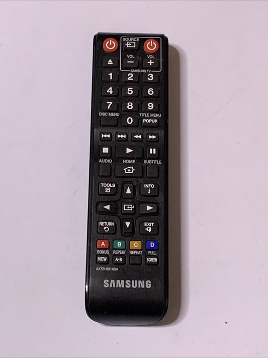 Genuine Samsung AK59-00149A Remote Control For Samsung Blu-ray Player