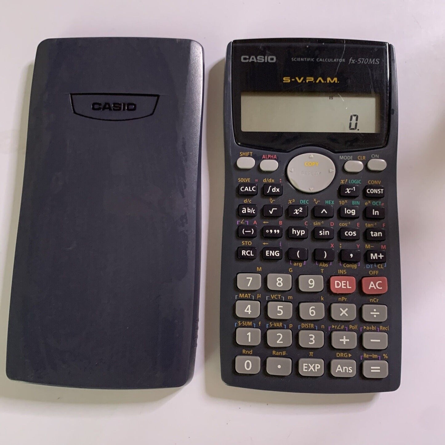 Casio Scientific Calculator fx-570MS S-V.P.A.M  with Cover