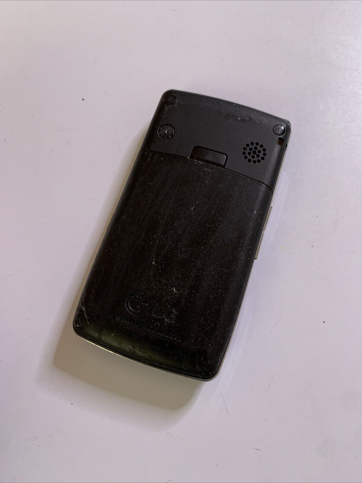LG KF300 Mobile Phone Untested Vintage Retro Black