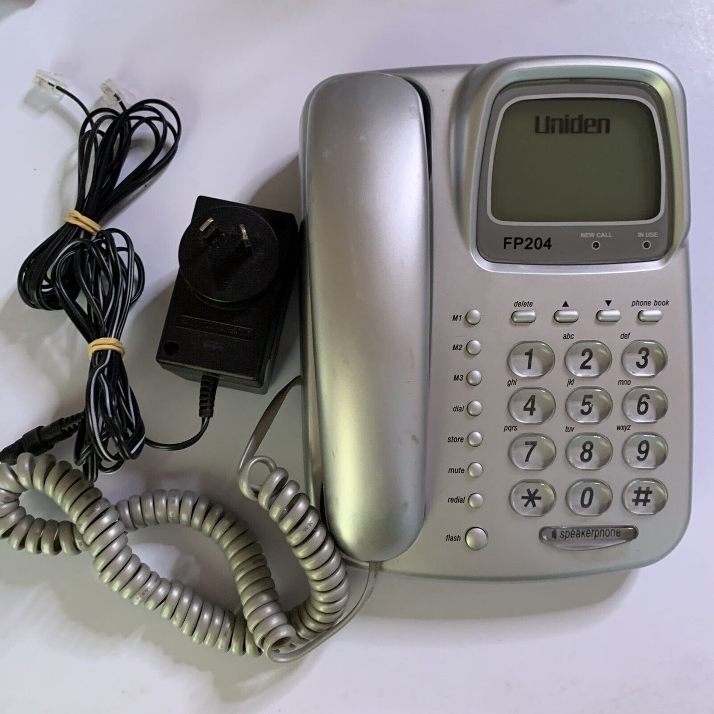 Uniden FP204 Wired Landline Phone with Speakerphone NBN Compatible