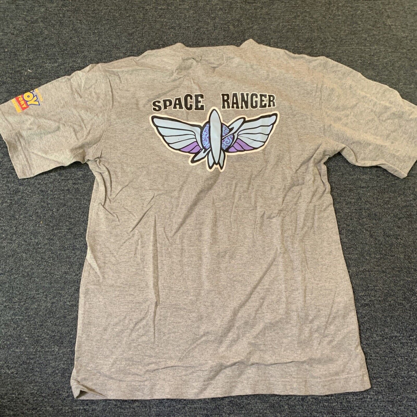 Vintage Buzz Lightyear Space Ranger Tokyo Disney JAPAN Shirt S T-Shirt