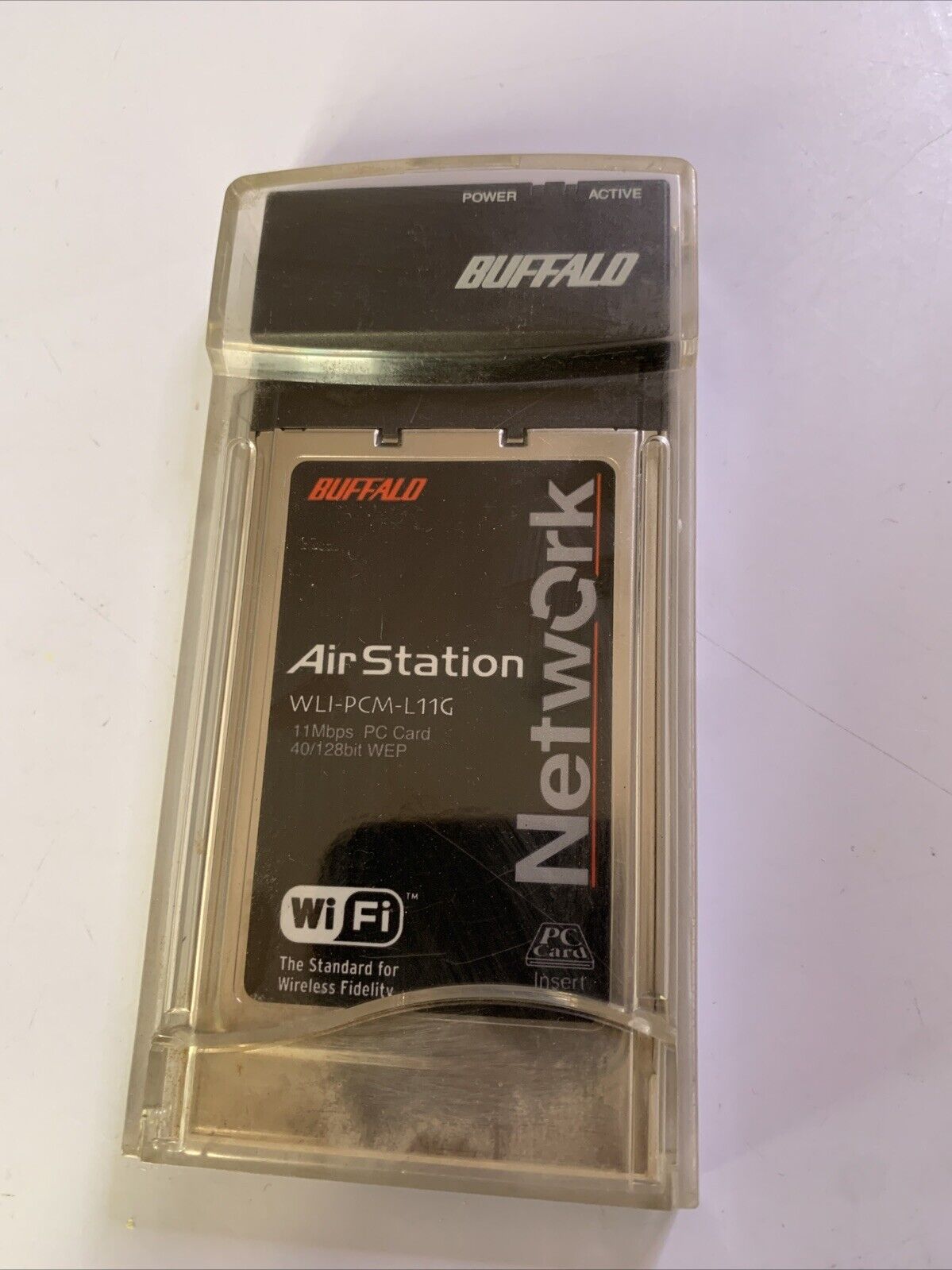 Buffalo WiFi Wireless Network PCMCIA Card Air Station WLI-PCM-L11G