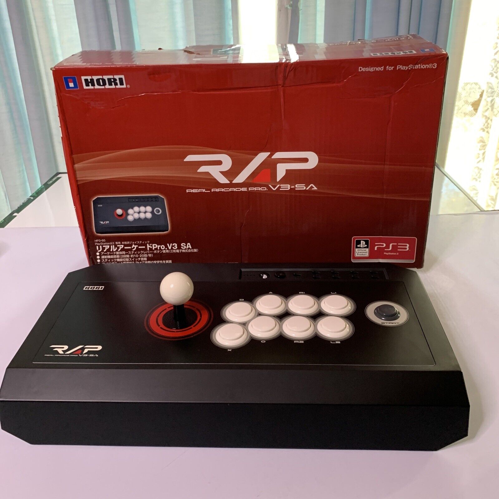 HORI Real Arcade Pro Stick Joystick PlayStation 3 HP3-65 RAP V3-SA