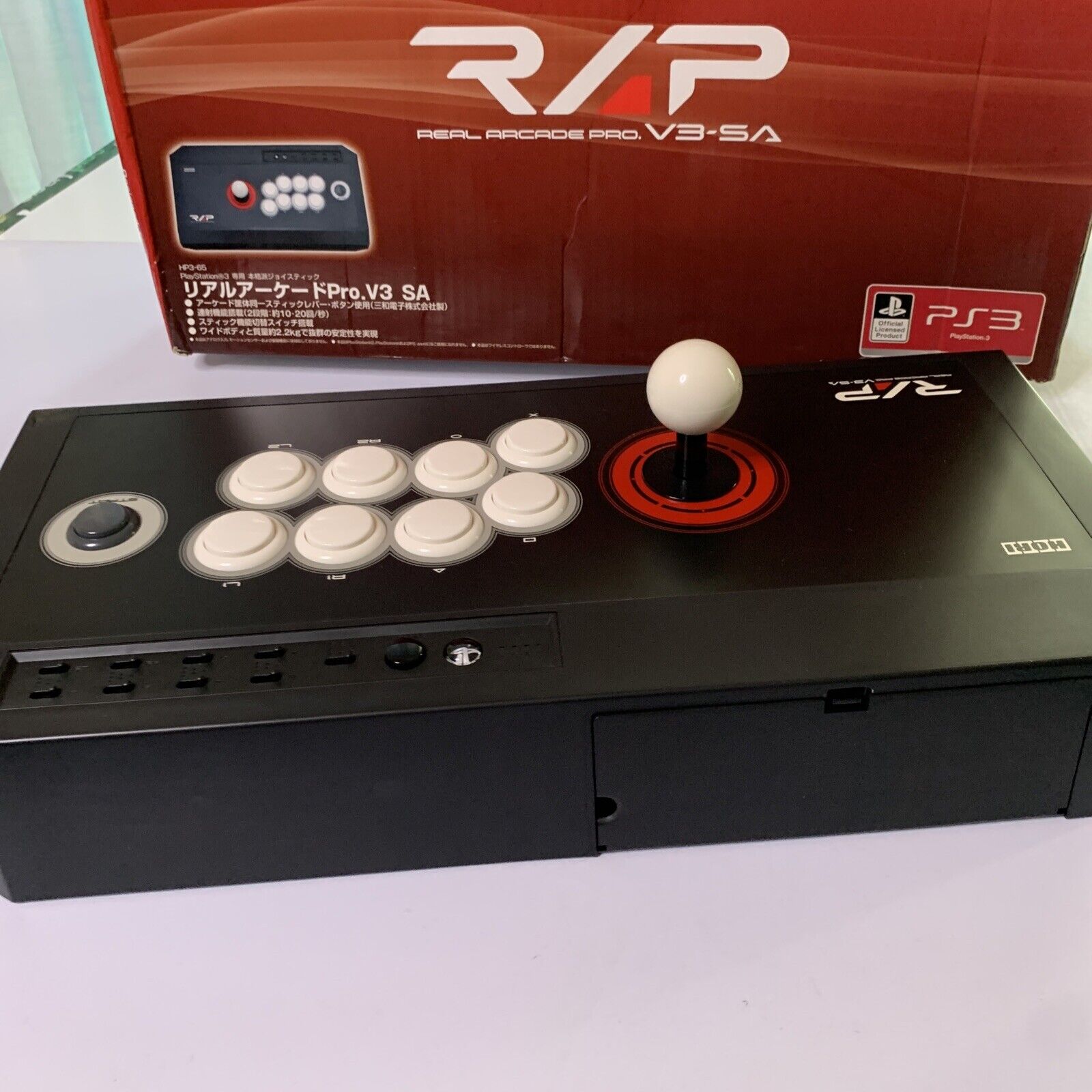 その他 HORI HP3-65 HORI Real Arcade Pro Stick Joystick PlayStation 3 HP3-65 RAP V3-SA