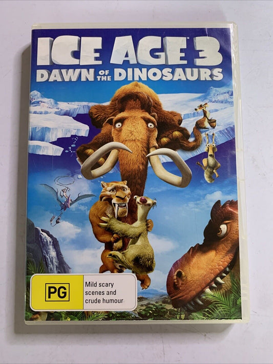 Ice Age 3 Dawn of the Dinosaurs (DVD, 2009) Animated Film  Region 4