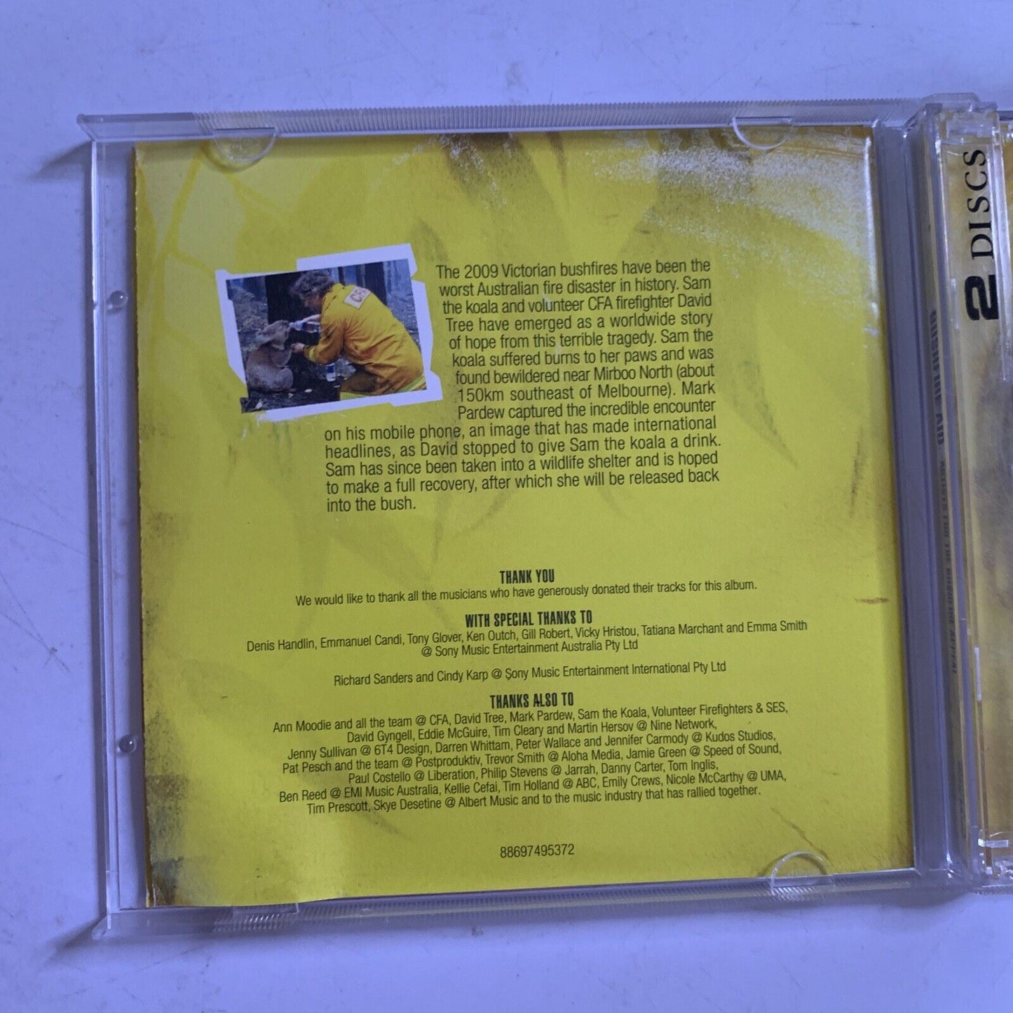 Bushfire Aid: Artists for the Brushfire Appeal (CD, 2009, 2-Disc)