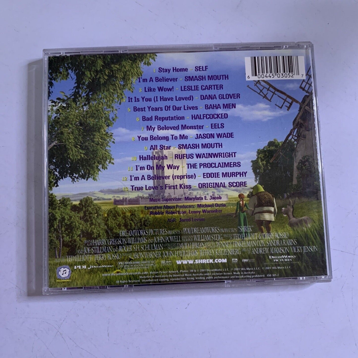 Shrek by Original Film Soundtrack (CD, 2001) Album