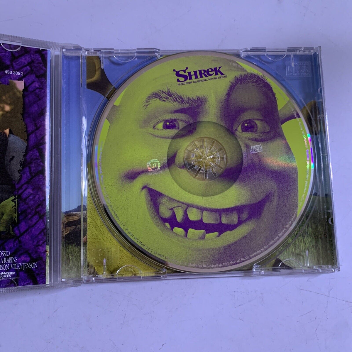 Shrek Computer Cd Shrek by Original Film Soundtrack (CD, 2001) Album – Retro Unit