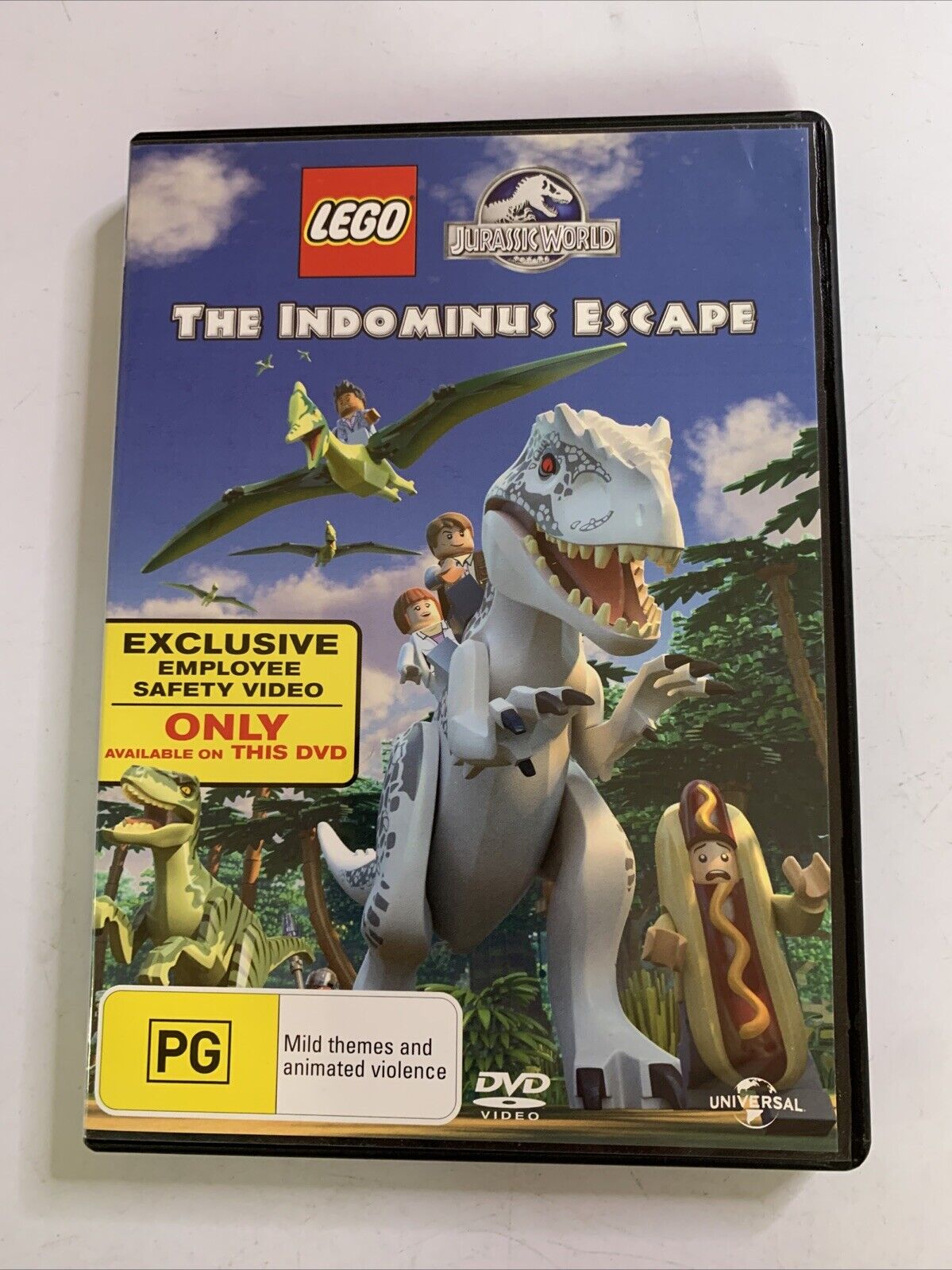 Lego Jurassic World : The Indominus Escape (DVD, 2015) Region 4