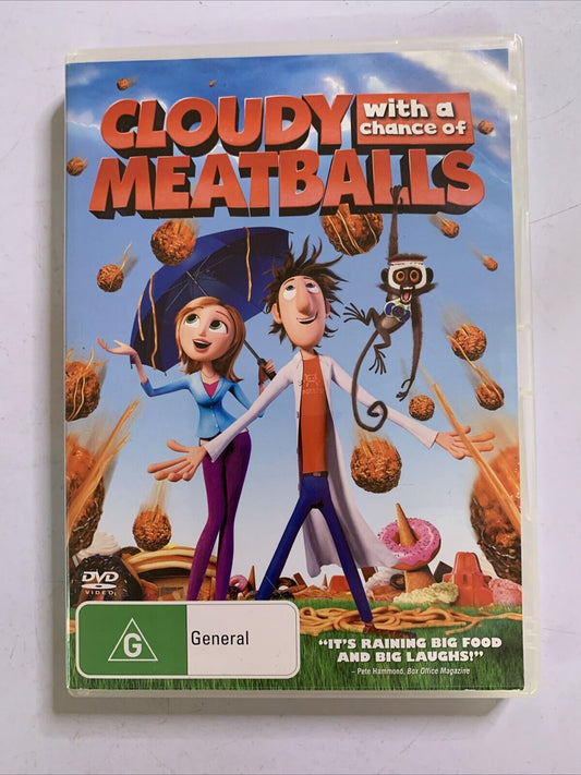 Cloudy with a Chance of Meatballs (DVD, 2009) Animated Film Region 4