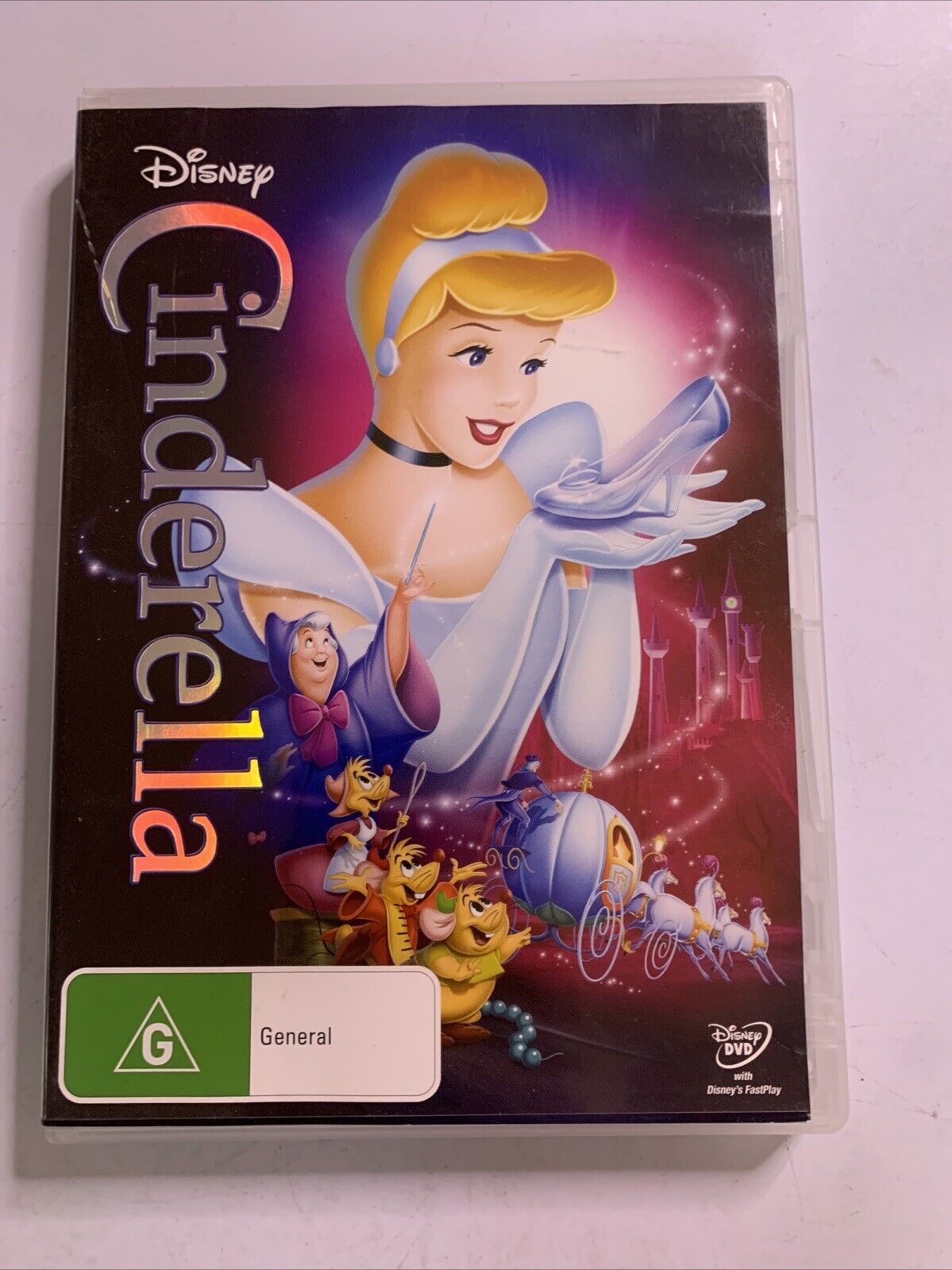 Cinderella (DVD, 1950) Disney Animated Film  Region 4