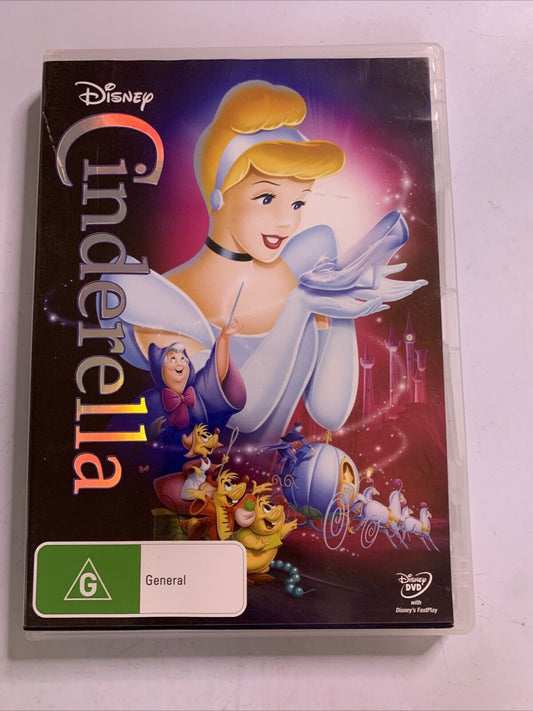 Cinderella (DVD, 1950) Disney Animated Film  Region 4