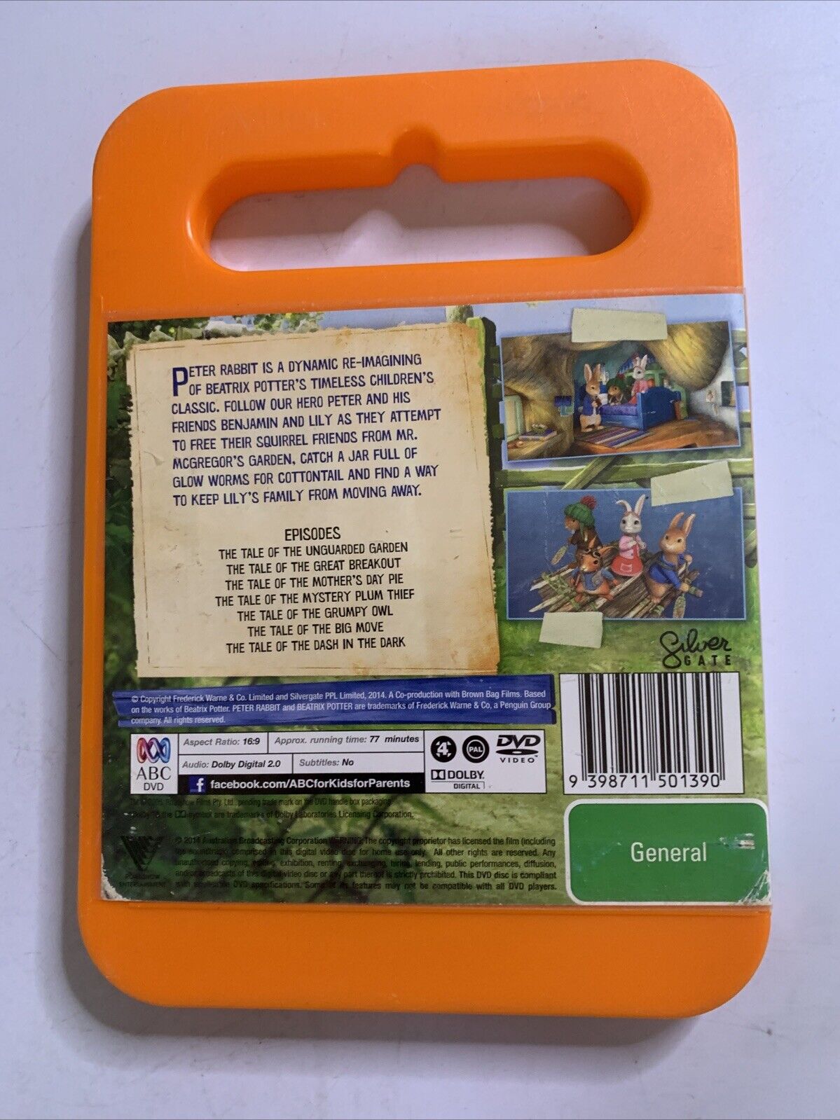 Peter Rabbit One Big Adventure (DVD, 2013) ABC For Kids Region 4