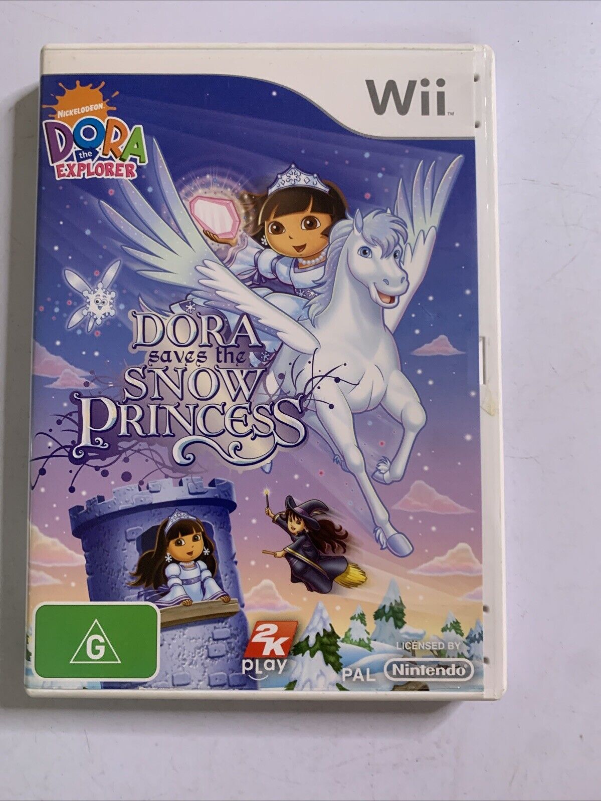 Dora Saves The Snow Princess Nintendo Wii PAL 2008 Game Complete
