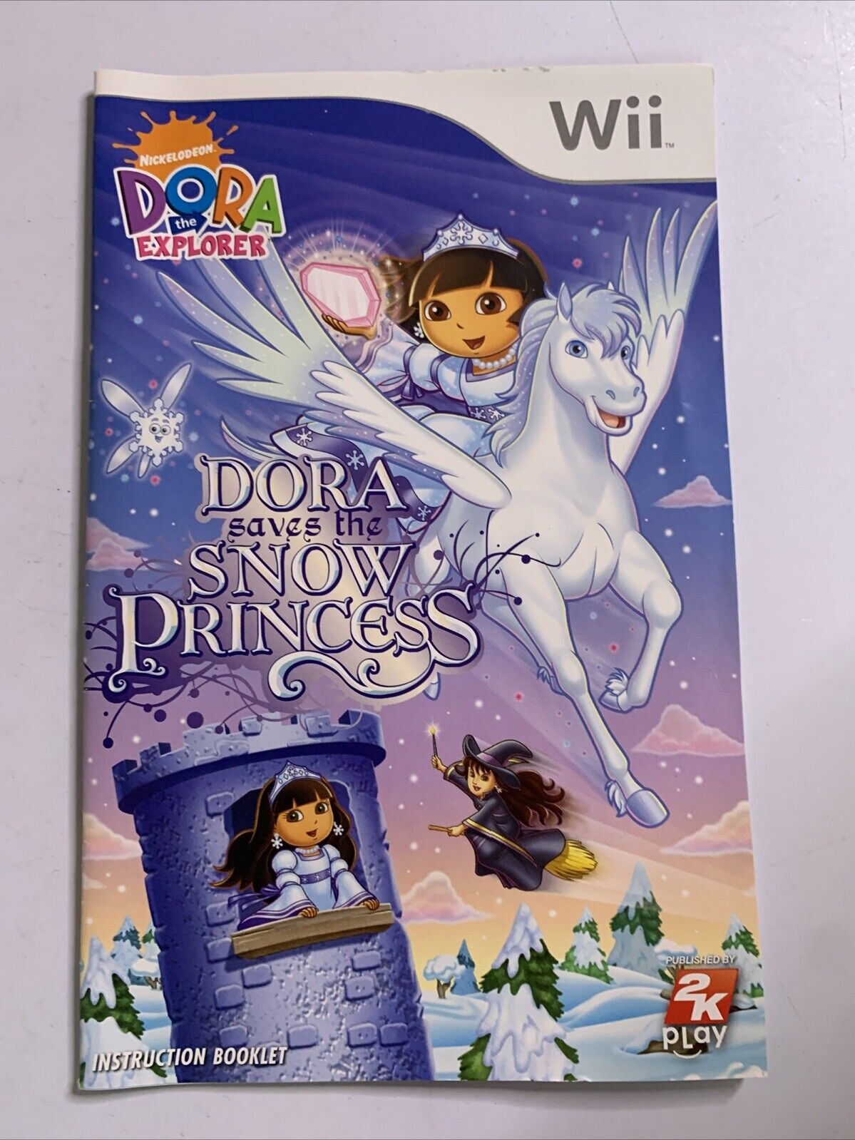 Dora Saves The Snow Princess Nintendo Wii PAL 2008 Game Complete