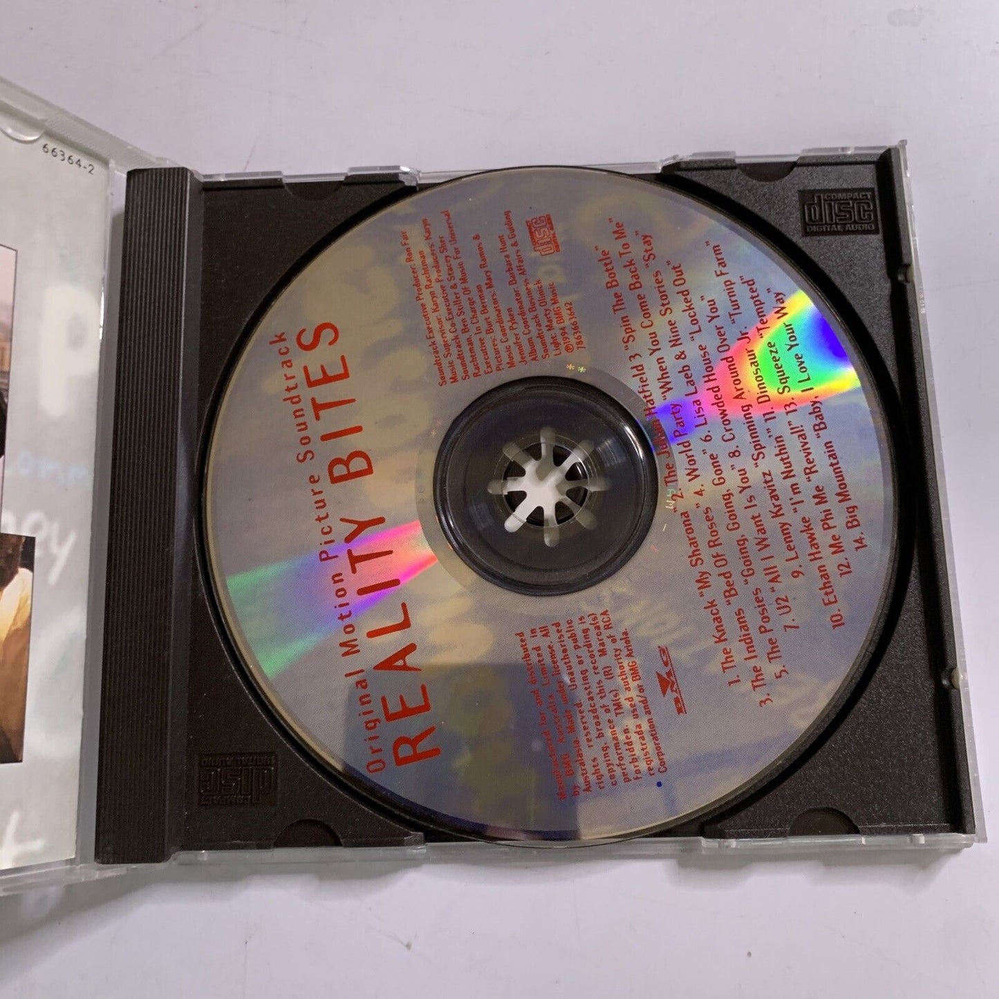Reality Bites Original Motion Picture Soundtrack (CD, 1994)  Album RCA Records