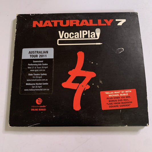 Vocalplay by Naturally 7 (CD + DVD, 2010, CD Enhanced) Digipak