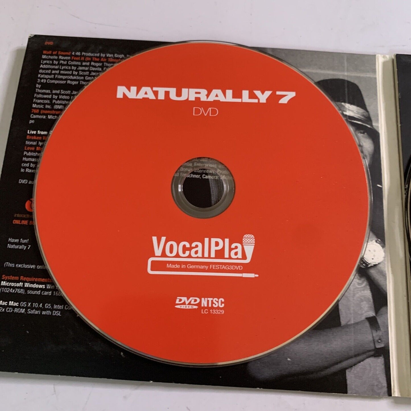 Vocalplay by Naturally 7 (CD + DVD, 2010, CD Enhanced) Digipak