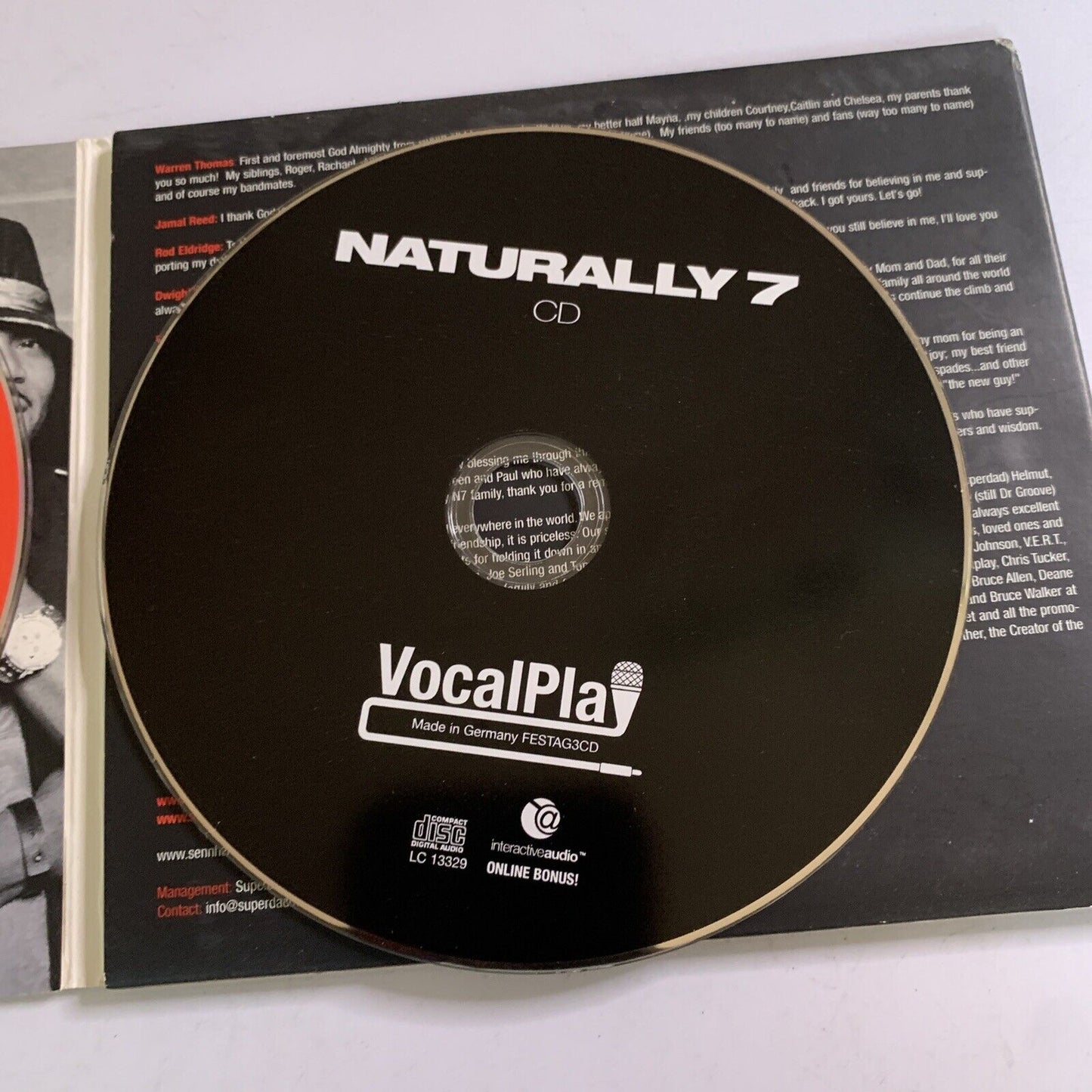 Vocalplay by Naturally 7 (CD + DVD, 2010, CD Enhanced) Digipak