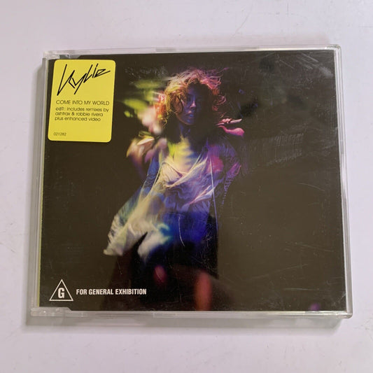 Come Into My World by Kylie Minogue (CD, 2002, Enhanced) Single