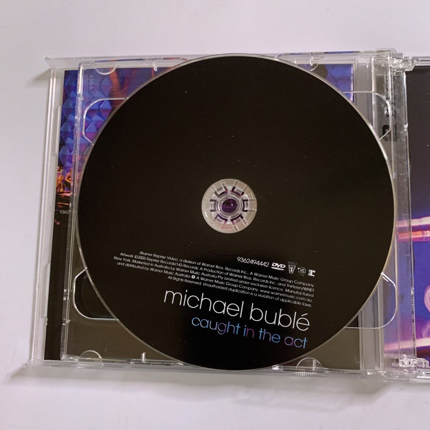 Caught In The Act by Michael Buble (CD & DVD, 2006)