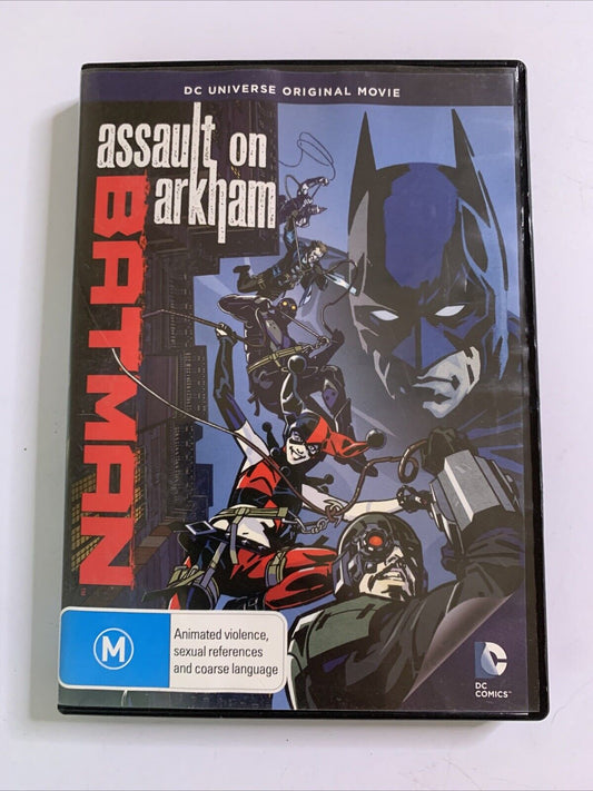 Batman : Assault on Arkham (DVD, 2014) Animated Film Region 4