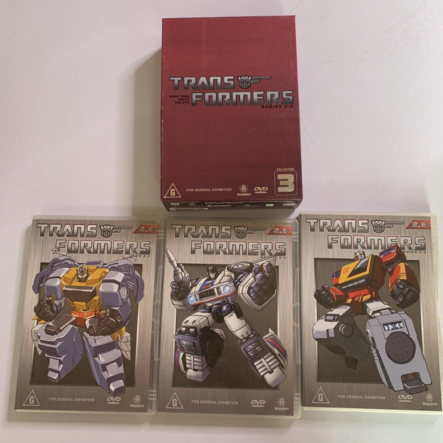 The Transformers G1 : Collection 3 (DVD, 1985) Original TV Series Region 4